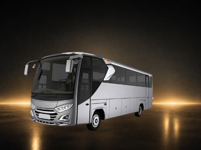 Medium Bus 25–30 Seat untuk sewa mobil Padang