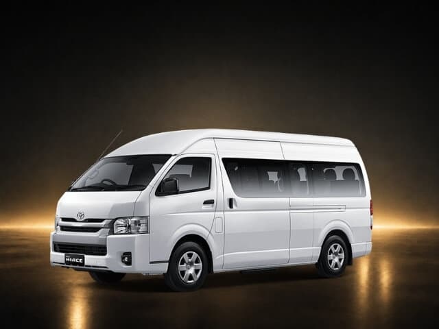Toyota Hiace Commuter untuk sewa mobil Padang